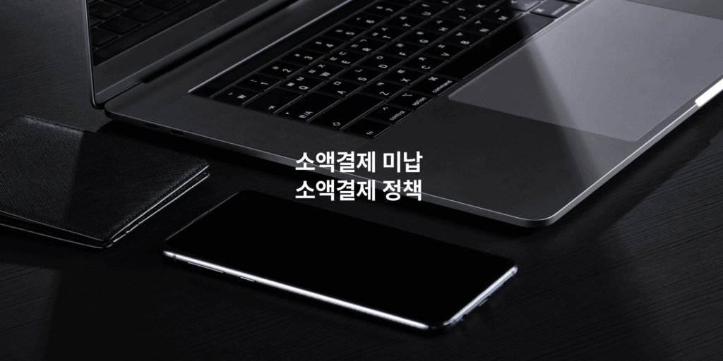 소액결제 미납정책